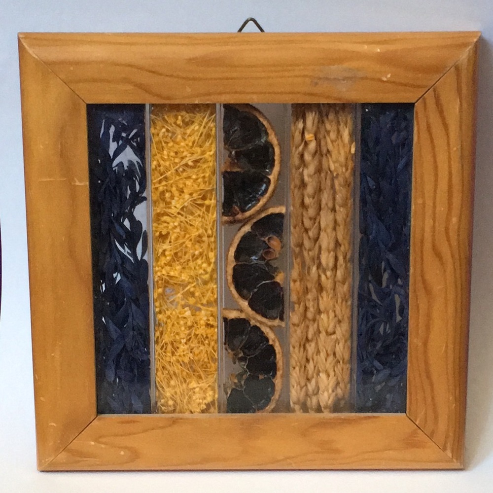 Mini-Framed Fruits & Grains Wall Decor